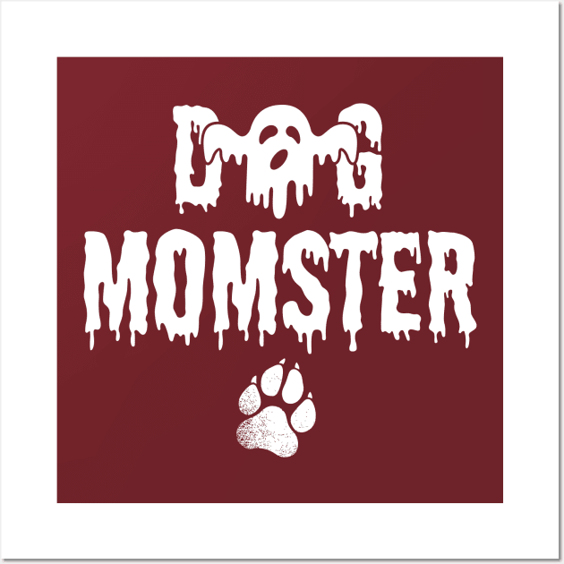 Momster Or Monster Funny Family Matching On Halloween Wall Art by chidadesign